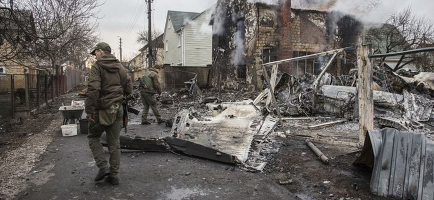 Ukrayna'nın başkenti Kiev'de çatışmalar devam ediyor