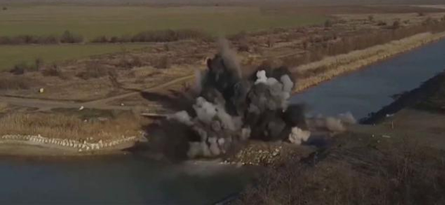 Ukrayna: Rusya Kırım'ın kuzeyinde baraj vurdu