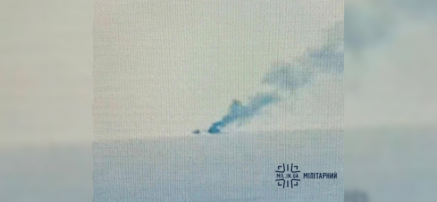 "Ukrayna ordusu Karadeniz'de bir Rus savaş gemisini batırdı"