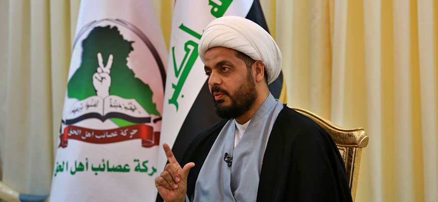 İran destekli Şii lider Hazali: Irak'taki Türk varlığı ABD'den daha tehlikeli