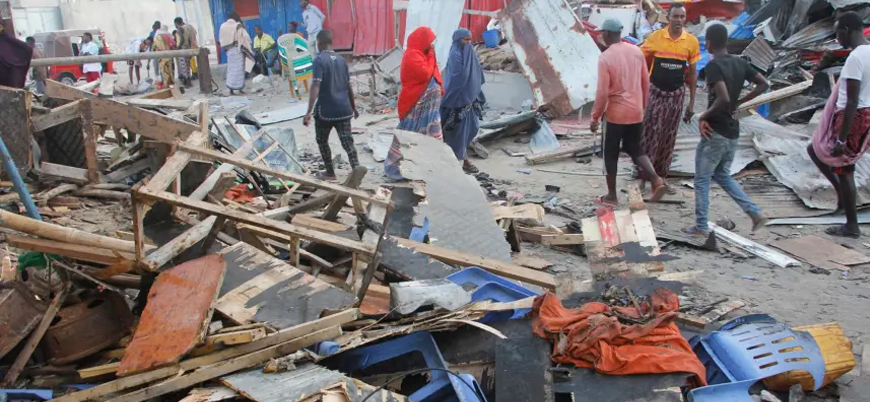 Somali'de milletvekillerinin bulunduğu restorana bombalı saldırı
