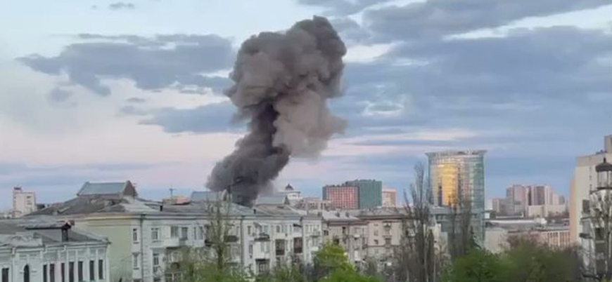 Rusya Kiev'i füzelerle vurdu
