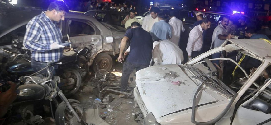 Pakistan'ın Karaçi şehrinde bombalı saldırı: 1 ölü, 12 yaralı