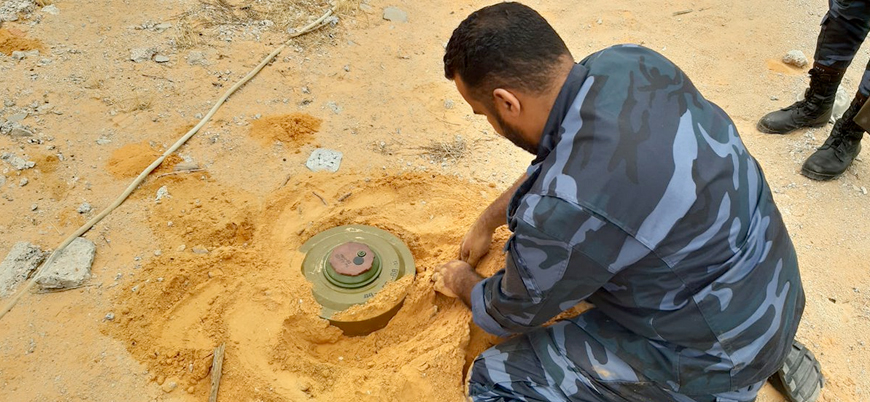 Rus güçlerin Libya'da döşediği mayınlar hakkında soruşturma talebi