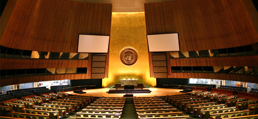 BM Genel Kurulu'nda bir ilk: Veto hakkını kullanan ülkeler açıklama yapmak zorunda kaldı