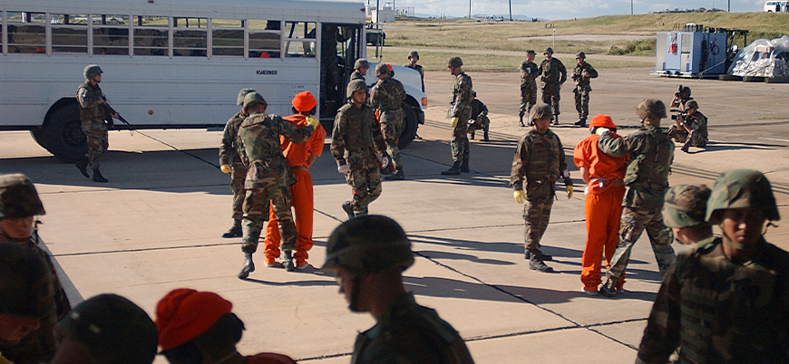 Guantanamo'nun gizli fotoğrafları basınla paylaşıldı