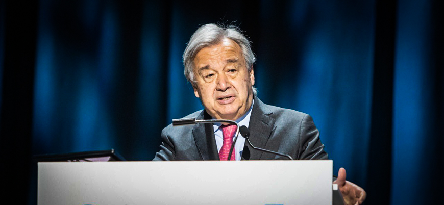 BM Genel Sekreteri Guterres: Suriye'ye insani yardımlar bir yıl daha uzatılmalı