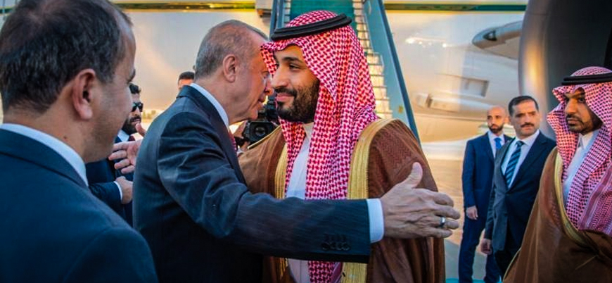 Erdoğan ile Muhammed bin Selman arasında telefon görüşmesi