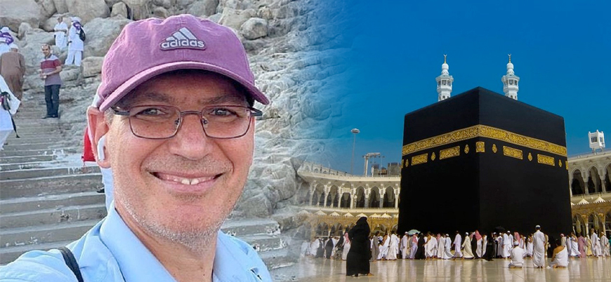 Yahudi gazeteci Mekke'ye girdi, Arafat'a çıktı