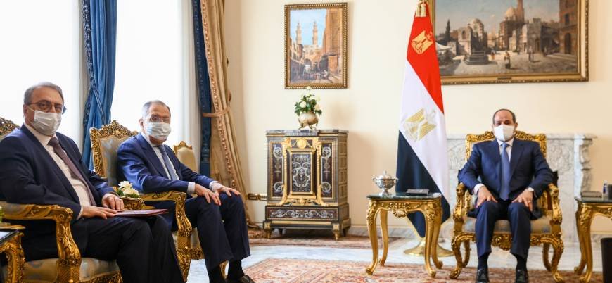 Rusya Dışişleri Bakanı Lavrov Mısır'da