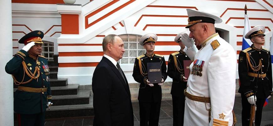 Putin'in imzaladığı Rusya deniz doktrininde NATO ve ABD 'bir numaralı tehdit' sayıldı