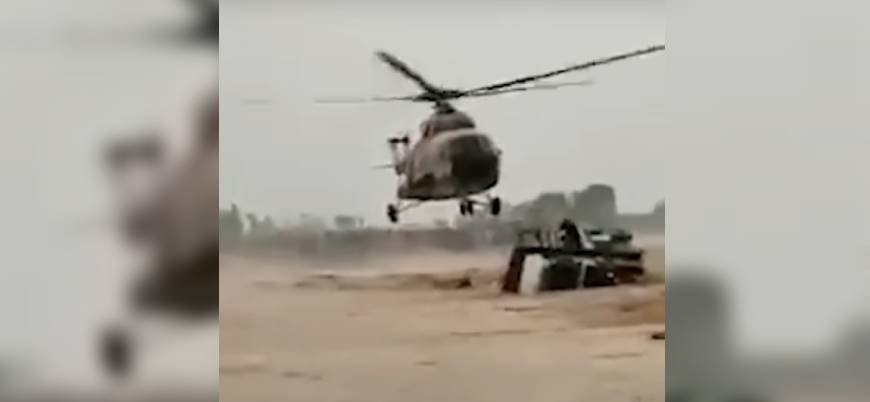 Pakistan'da askeri helikopter düştü: Üst düzey subaylar öldü