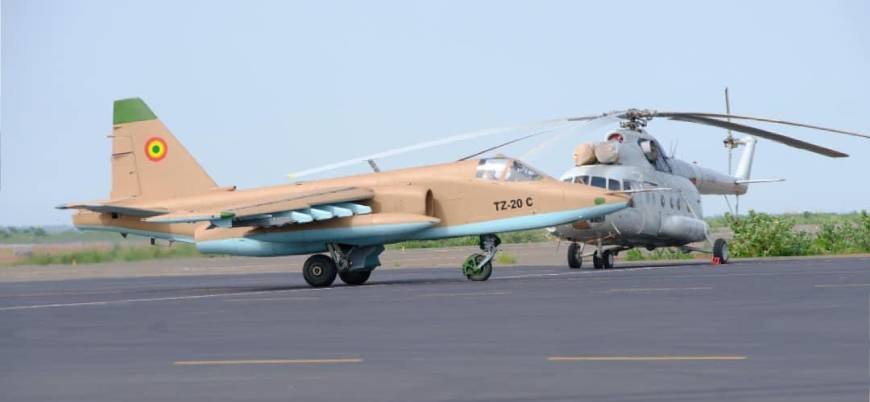 Rusya'dan Mali'deki cunta yönetimine savaş uçağı desteği