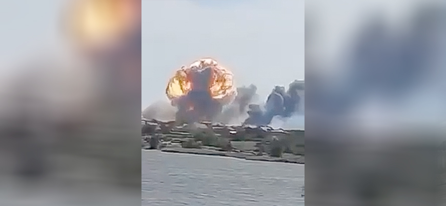 Rusya'nın Kırım'daki hava üssünde yaşanan dev patlamaların sebebi ne?