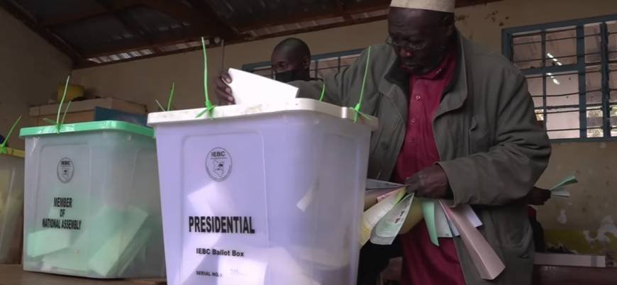 Kenya'da sandıklar kapandı, oylar sayılıyor