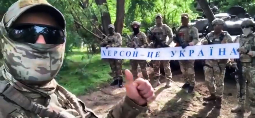 Ukrayna Rusya'nın işgal ettiği bölgede karşı saldırıya geçti