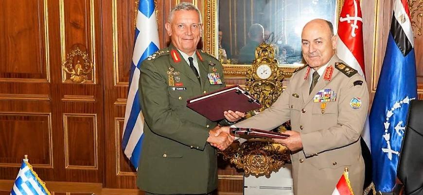 Yunan subaylar Mısır'da askeri eğitim alacak