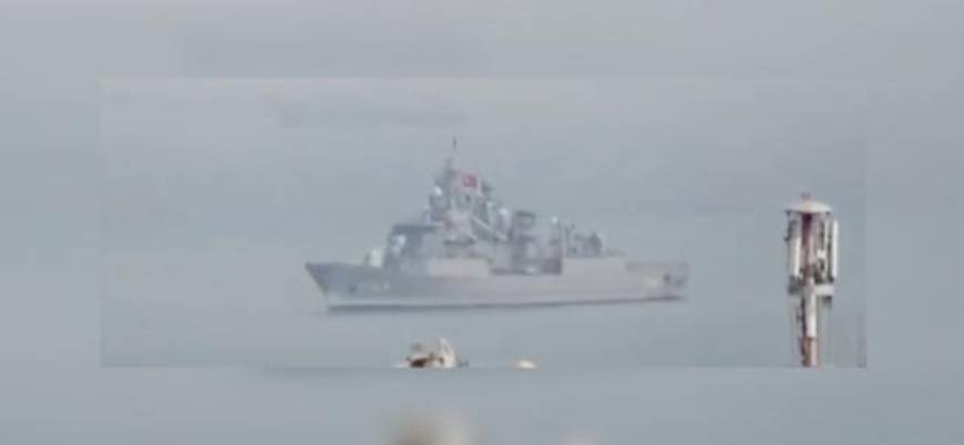 Türk savaş gemisi İsrail limanına demir attı