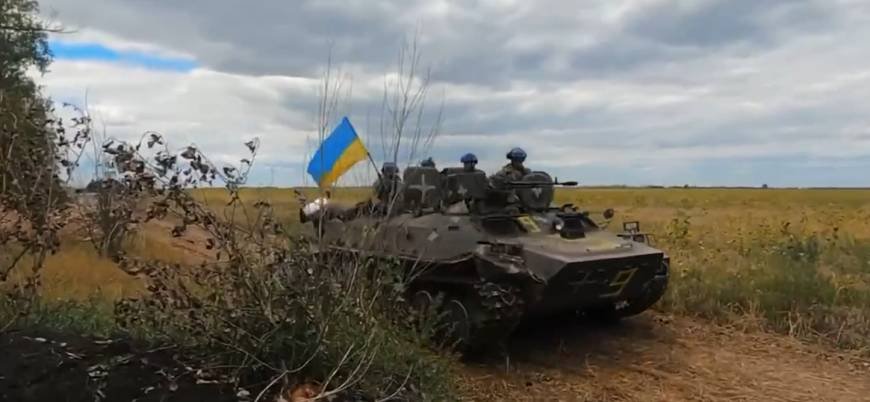Ukrayna ordusu Rus işgali altındaki bölgelere operasyon başlattı