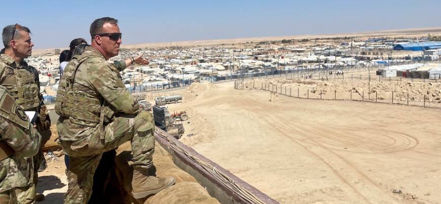 ABD CENTCOM Komutanı Hol kampını ziyaret etti, üst düzey YPG'lilerle görüştü
