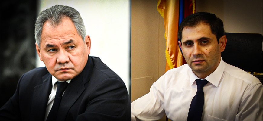 Ermenistan ve Rusya savunma bakanları görüştü