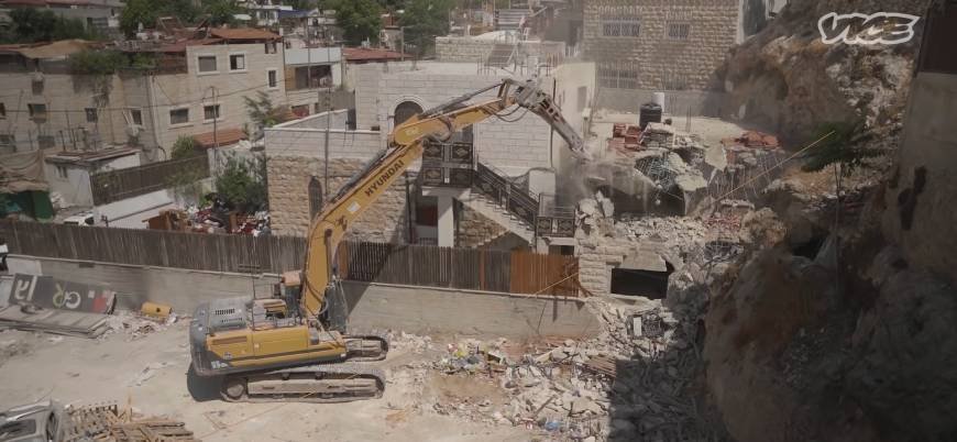 İsrail iki haftada Filistinlilere ait 44 evi yıktı
