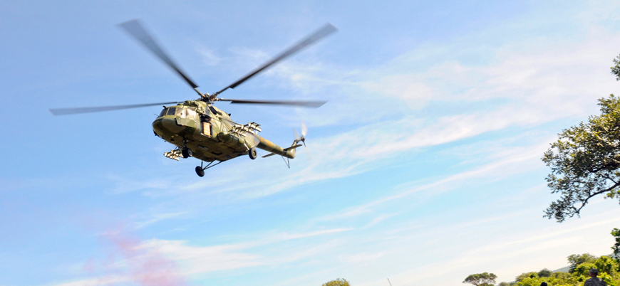 Uganda'ya ait 2 askeri helikopter düştü: 22 ölü
