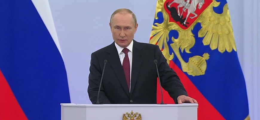 Putin açıkladı: İşgal edilen Ukrayna toprakları resmen Rusya'ya katıldı