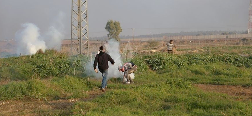İsrail güçleri Filistinli çiftçilere saldırdı