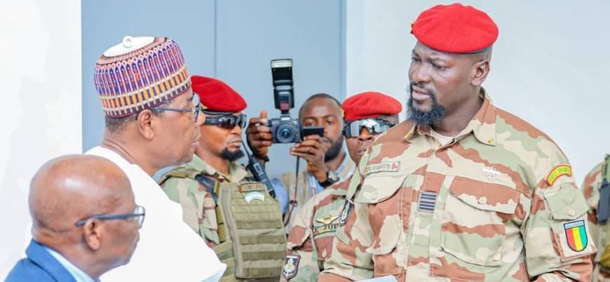 Gine'de askeri cuntadan demokrasiye geçiş sözü