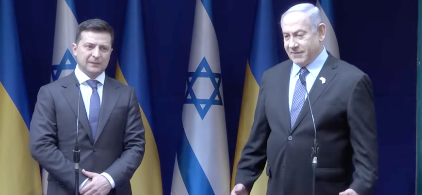 Zelenskiy, İsrail'de yeniden başbakan olan Netanyahu'yu Kiev'e çağırdı