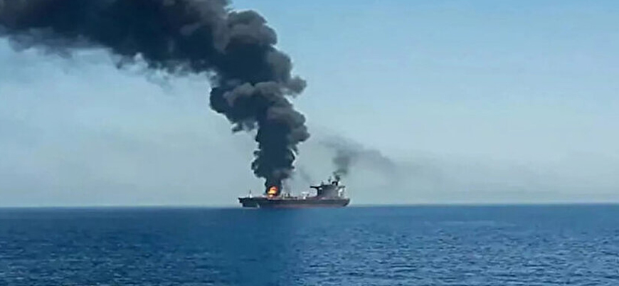 "Umman Körfezi'ndeki tankeri İran vurdu"