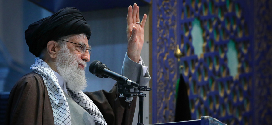 İran lideri Hamaney'den protestocuları katleden Besic güçlerine övgü