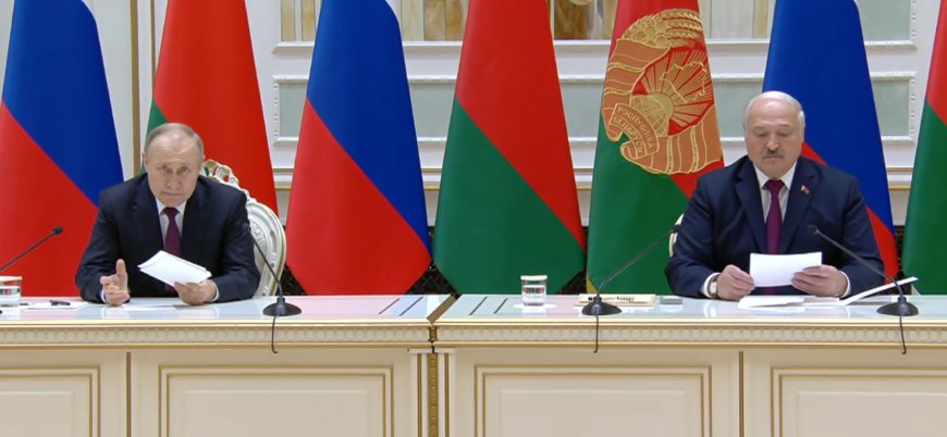 Putin ile Lukaşenko bir araya geldi, Ukrayna yeniden alarma geçti