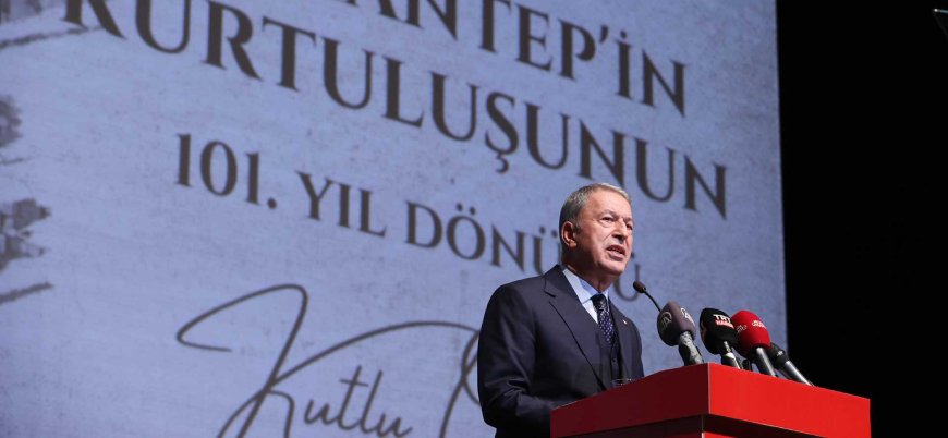 Bakan Akar: Türkiye'yi küresel bir güç haline getirmek için çalışıyoruz