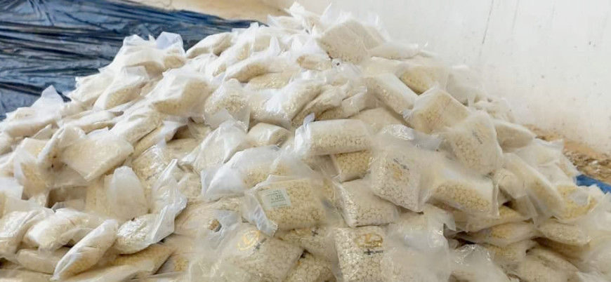 Esed rejiminin uyuşturucu ticareti: Irak sınırında 6 milyon uyuşturucu hap ele geçirildi