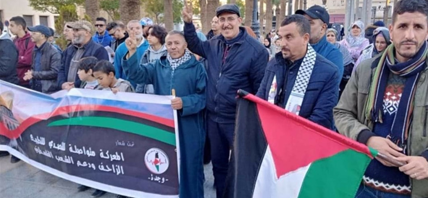 Fas halkı İsrail ile normalleşmeyi protesto etti