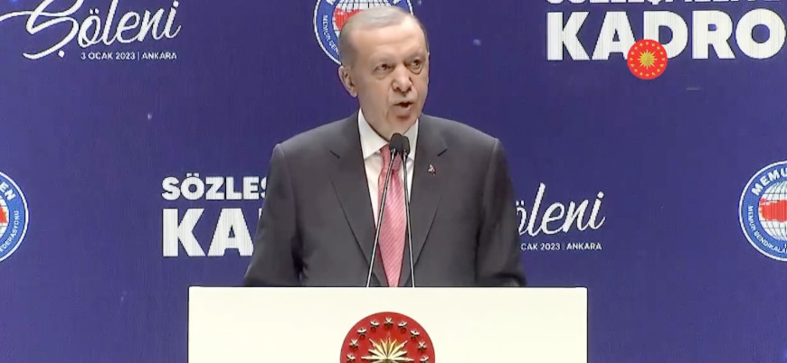 Erdoğan: Kapının önüne konan işçi ve memurlarımız yasal düzenlemeyle görevlerinin başına dönecek