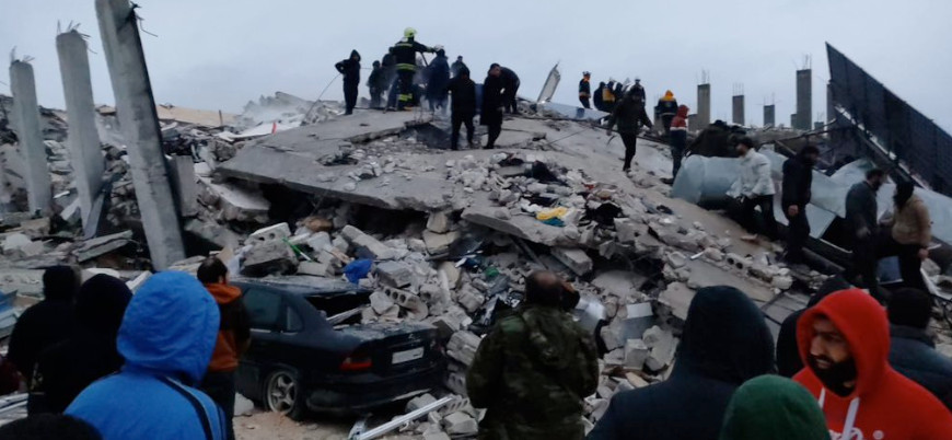 Kahramanmaraş depremi Suriye'yi de vurdu: En az 582 ölü