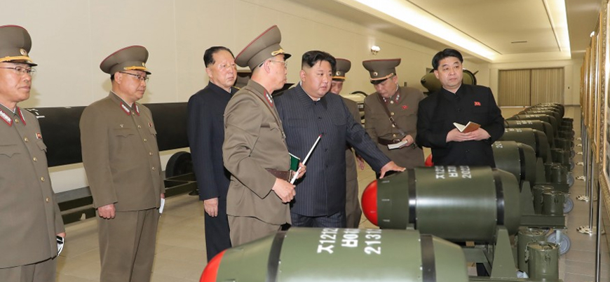 Kuzey Kore taktik nükleer silahlarının görüntülerini yayımladı