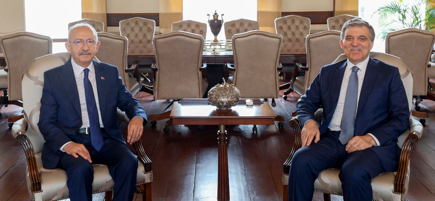 Kılıçdaroğlu Abdullah Gül ile bir araya geldi