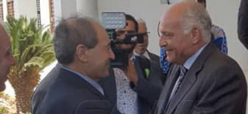 Esed rejimi Dışişleri Bakanı Cezayir'de
