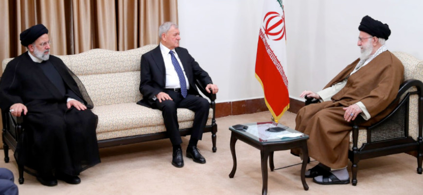 Irak Cumhurbaşkanı Tahran'da: "Ana çabamız İran'la ilişkileri derinleştirmek"