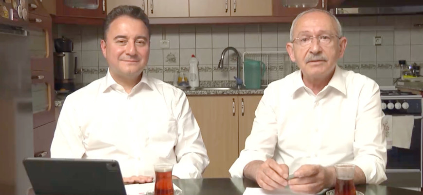 Kılıçdaroğlu mutfak konuşmasını Babacan ile birlikte yaptı