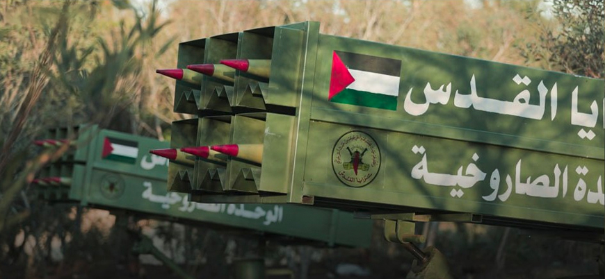 İsrail: Filistinli grupların 30 bini aşkın roketi var
