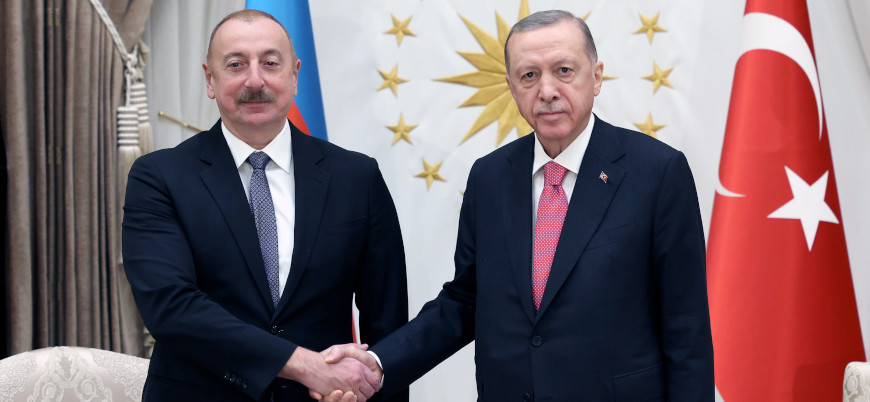 Aliyev'den Erdoğan'a tebrik