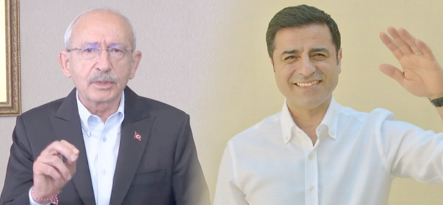 Demirtaş'tan Kılıçdaroğlu'na oy çağrısı