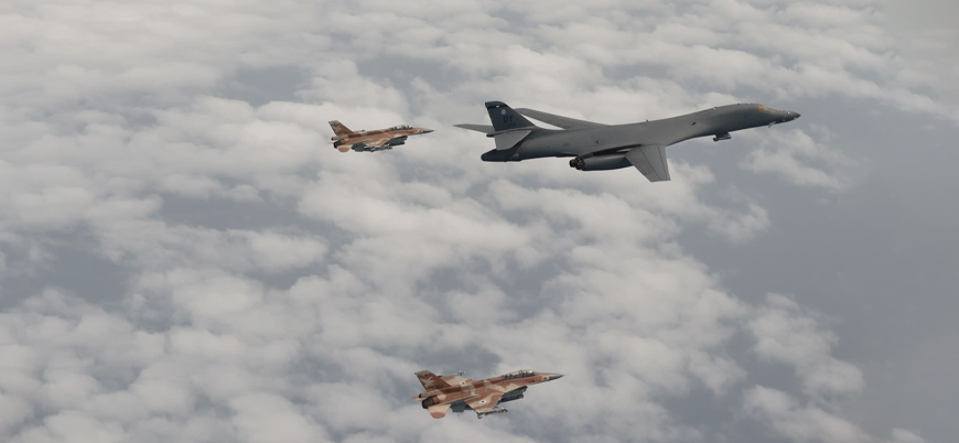 ABD, İsrail ve Suudi Arabistan'ın savaş uçakları Ortadoğu semalarında