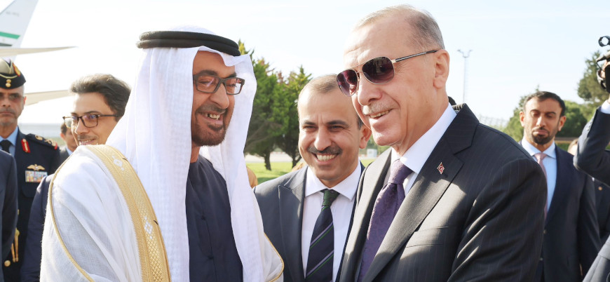 Erdoğan BAE Devlet Başkanı Al Nahyan ile görüştü