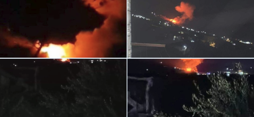 İsrail başkent Şam'ı bombaladı